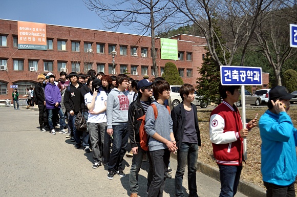 2011 총학생회 해오름식