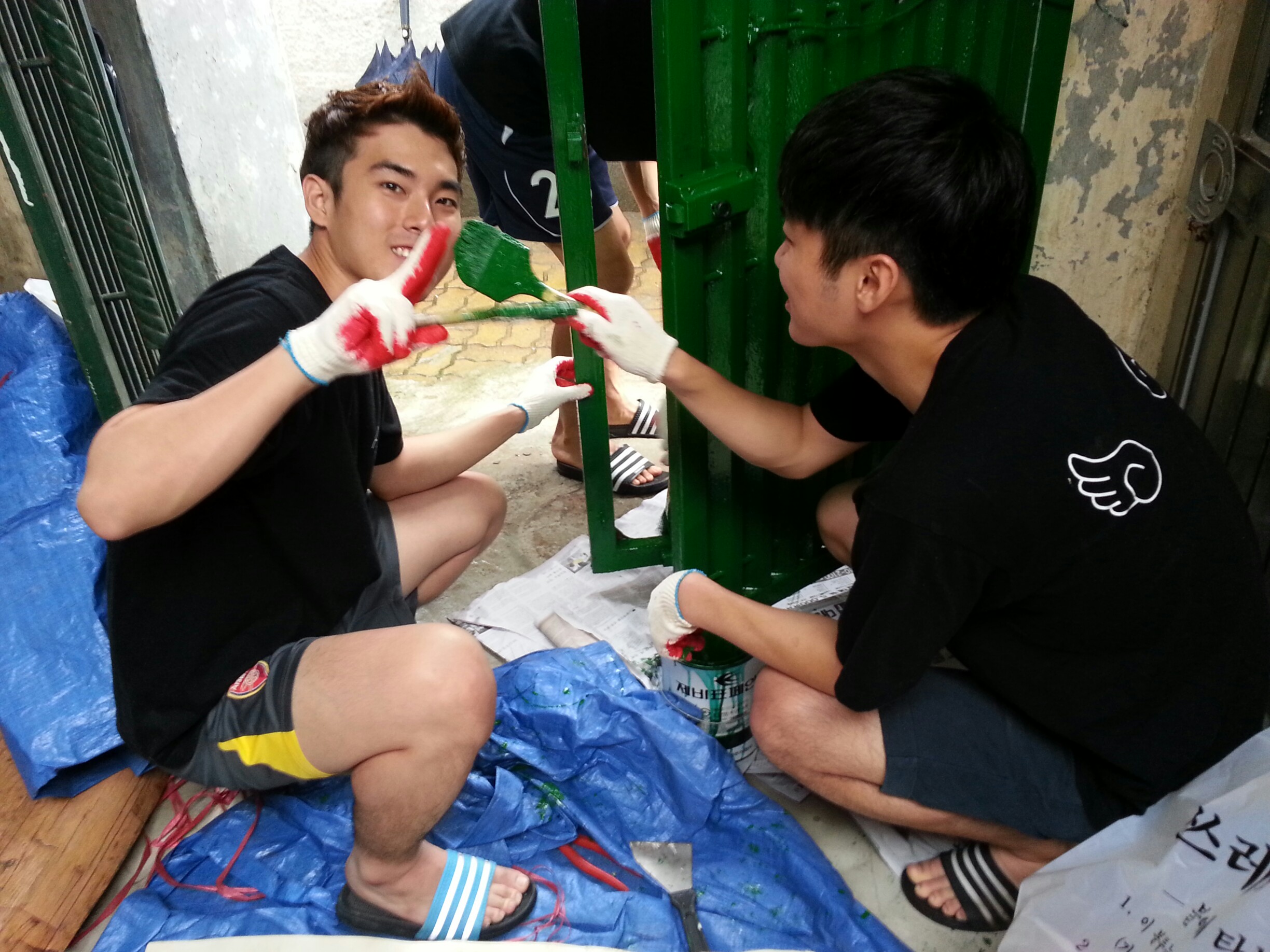 건축공학과 "Loving Friends" 봉사동아리 봉사활동(2013.09.14)