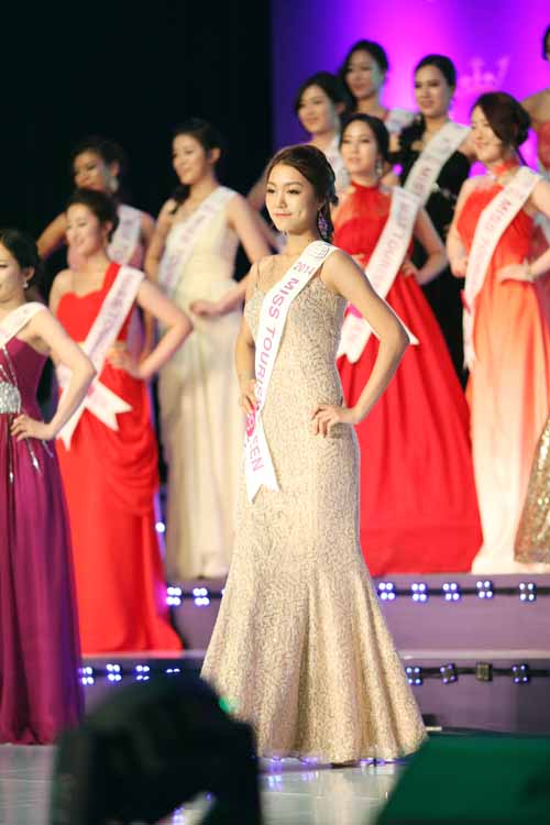 항공서비스학과 2학년 윤다은 2014 미스투어리즘 퀸에 선정
