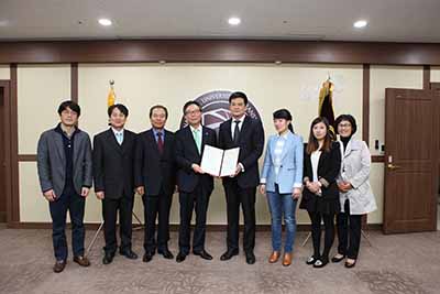 중국 목단강사범대학과의 국제교류협력체결