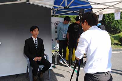 T-SAFE사업단, 무료 이력서 사진 촬영 행사