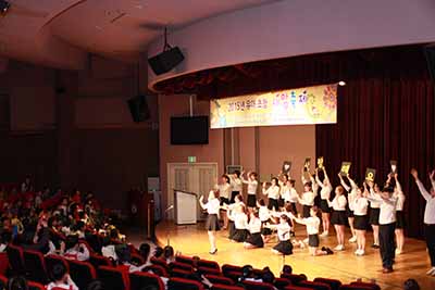 유아교육학과, 충북도내 유아초청 2015 새암축제 개최