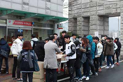 2015학년도 2학기 ‘총장이 쏜다’ 이벤트 행사 진행