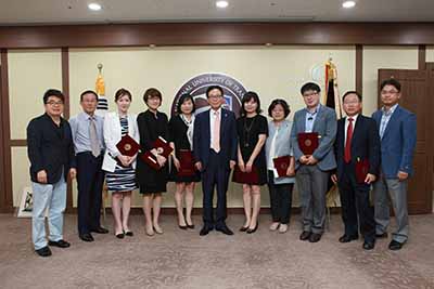 2016학년도 1학기 교과목 포트폴리오 경진대회 시상식 개최