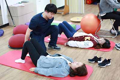 물리치료학과, 일일물리치료행사 개최