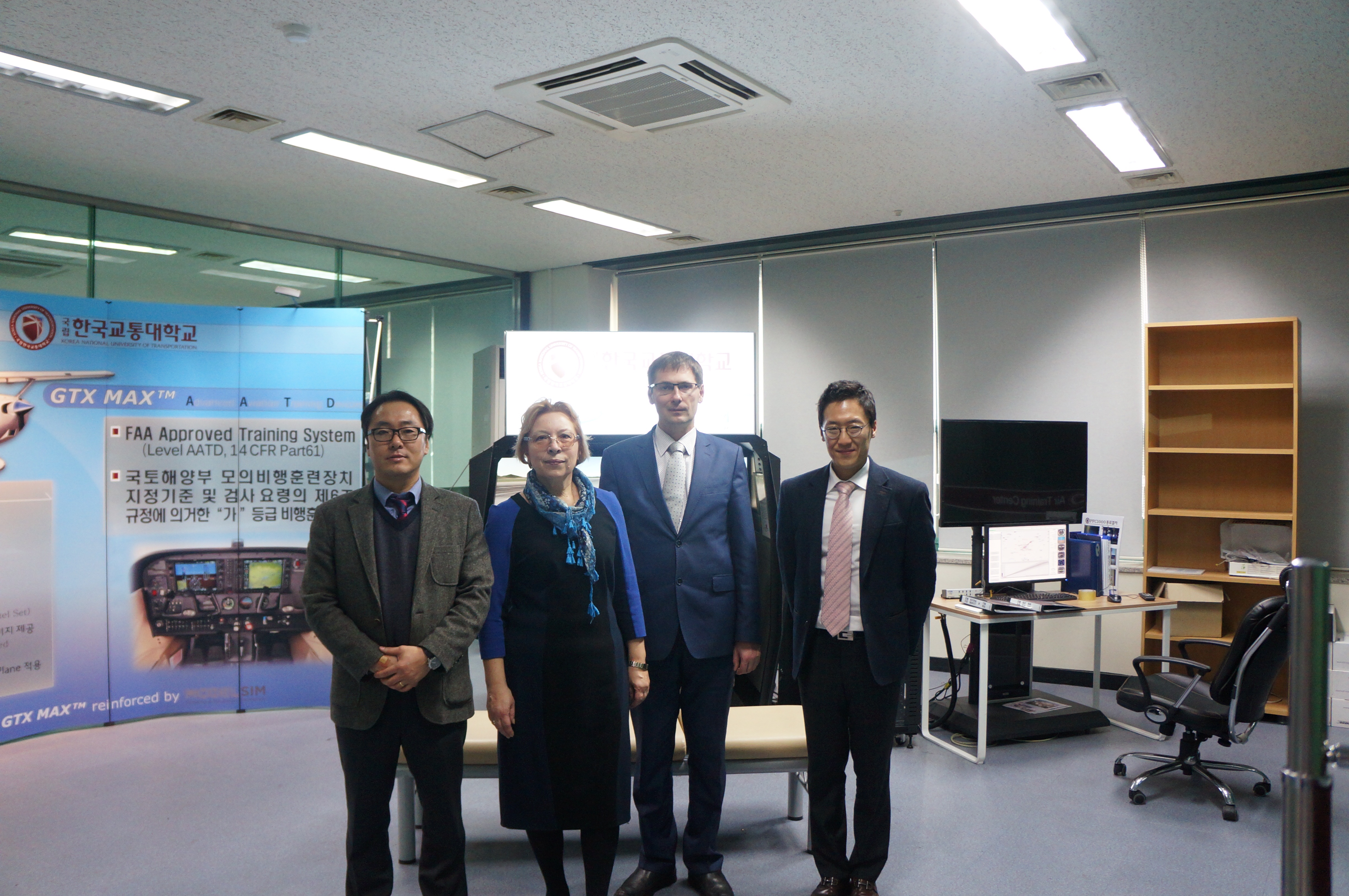 러시아 이루크츠크 교통대학교 부총장 Irina Yu, Solskaya 일행 방문