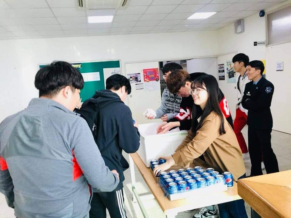 2018년도 학생회 시험기간 간식나눔 행사