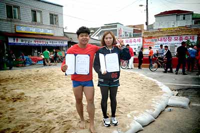 씨름동아리 씨사모, 제2회 충주시 씨름대회 남,녀 개인전 3위 입상