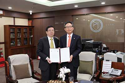 중국 상해이공대학교와의 국제교류협력체결