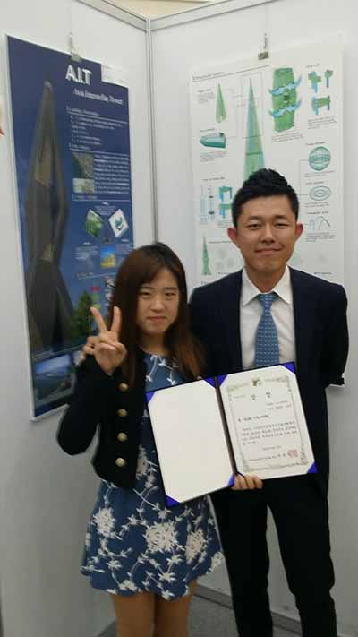 건축공학과 학부생 ‘2015 건축구조경진대회 동상 수상’