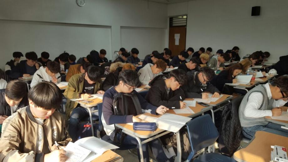 취업창업지원과 취업상담실, 2017학년도 신입생 대상 직업선호도조사 실시